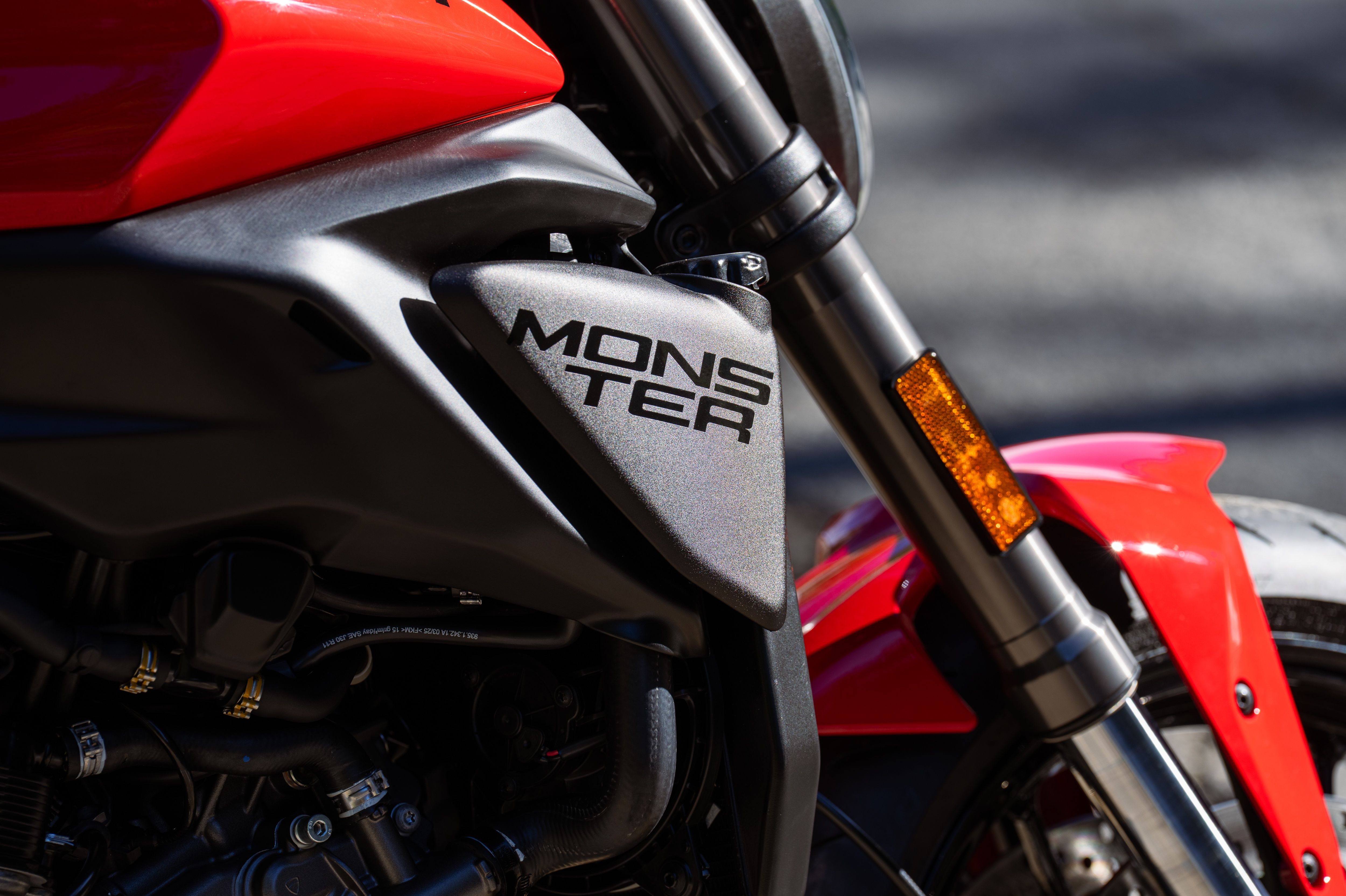 Ducati Monster+ Red