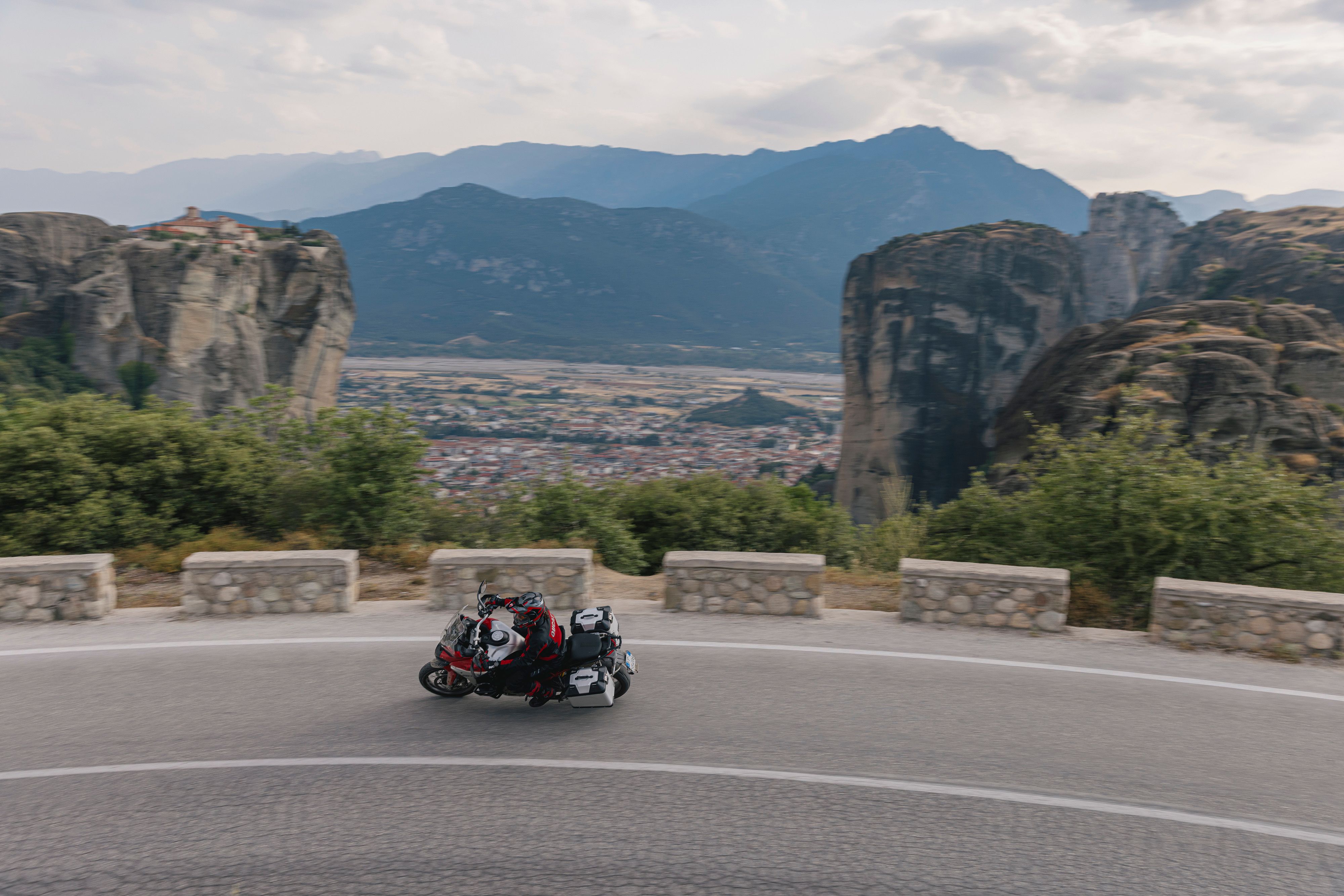 Ducati Multistrada V4 Rally red