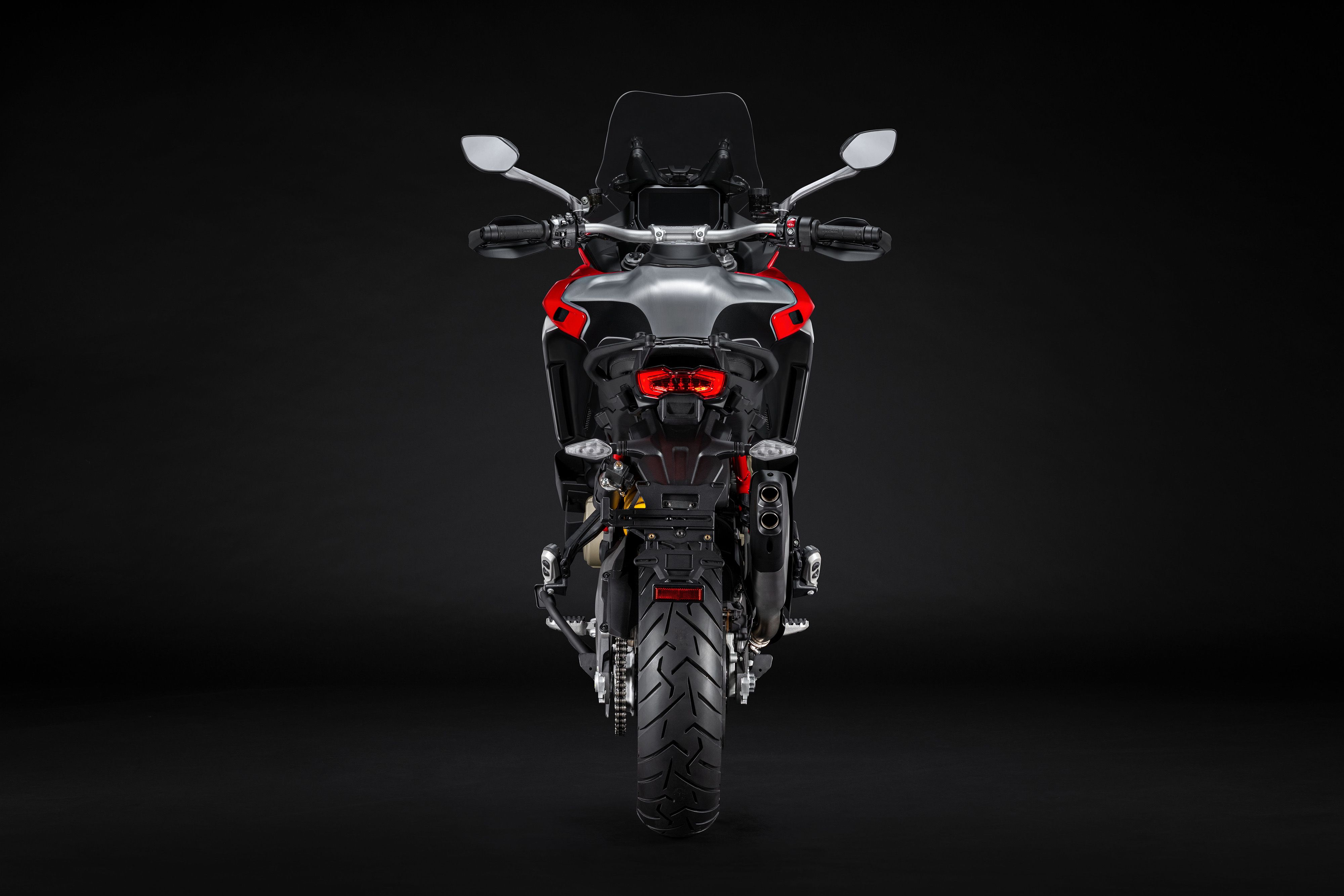 Ducati Multistrada V4 Rally red