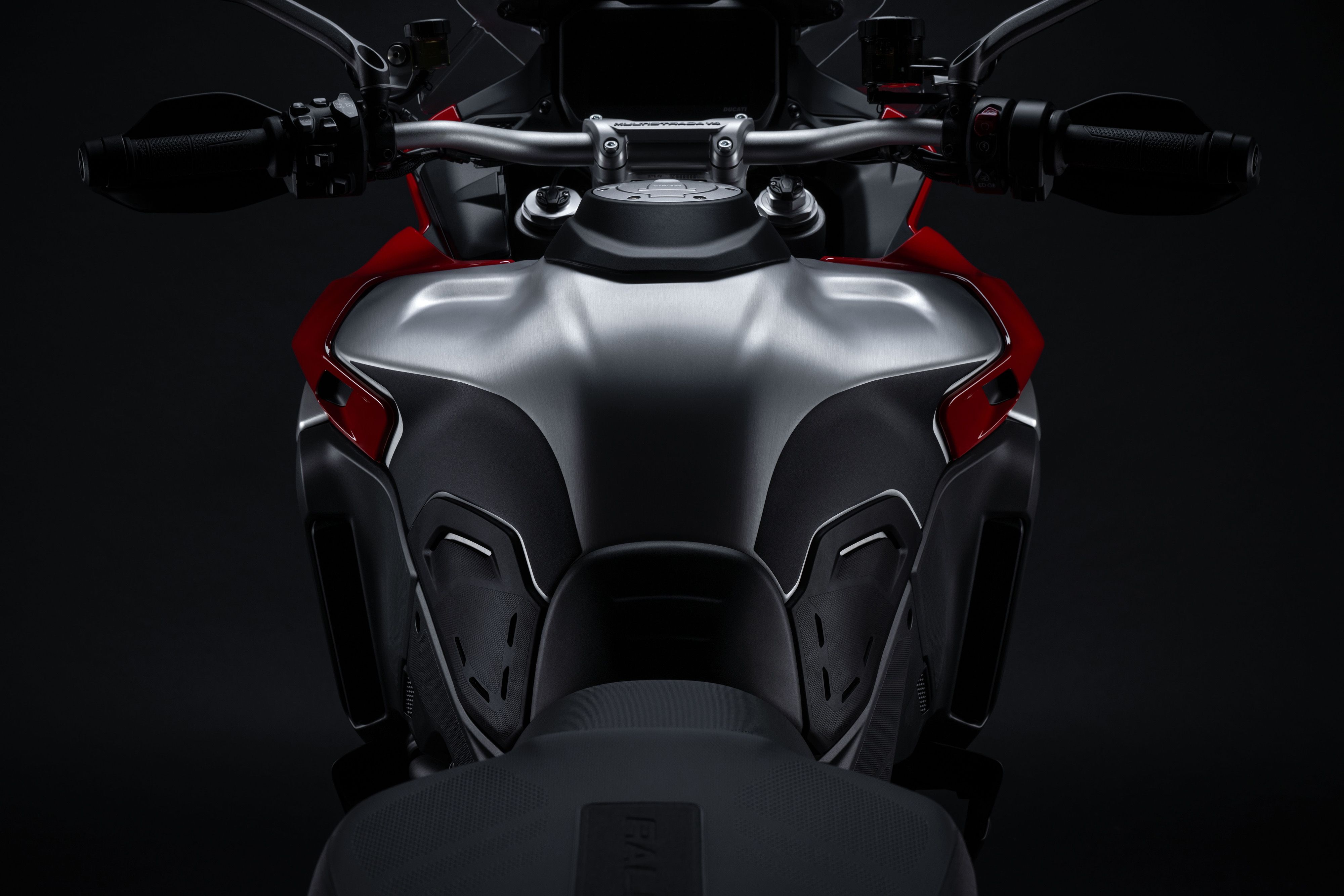 Ducati Multistrada V4 Rally red