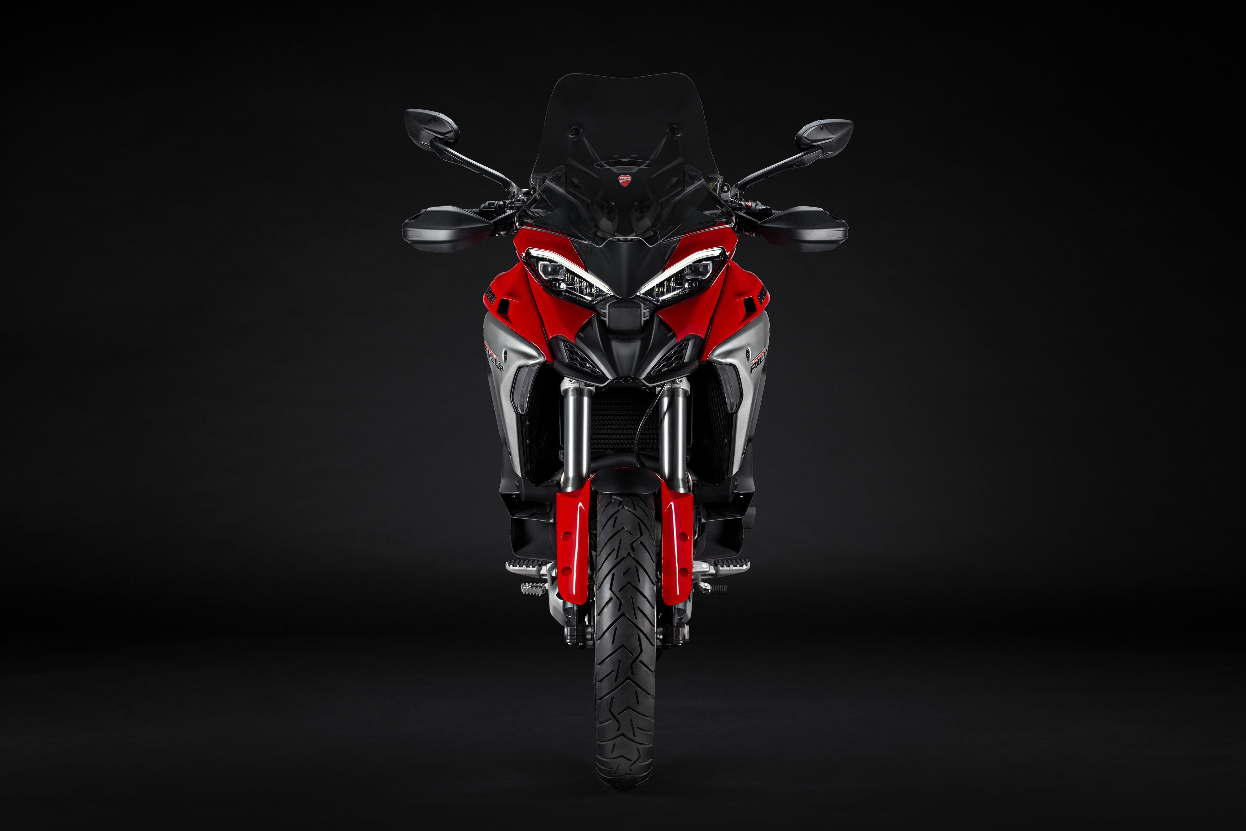 Ducati Multistrada V4 Rally red