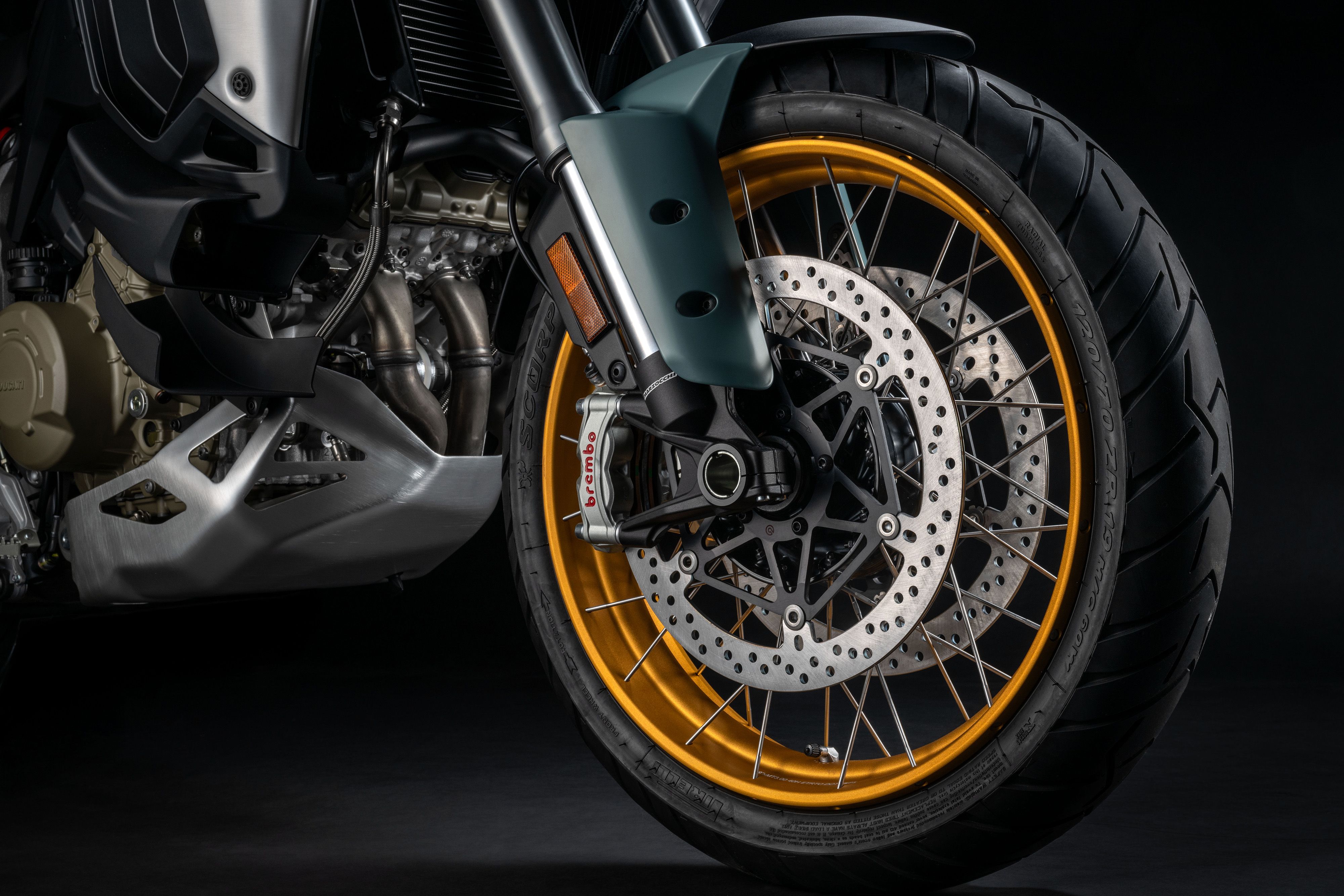 Ducati Multistrada V4 Rally Green