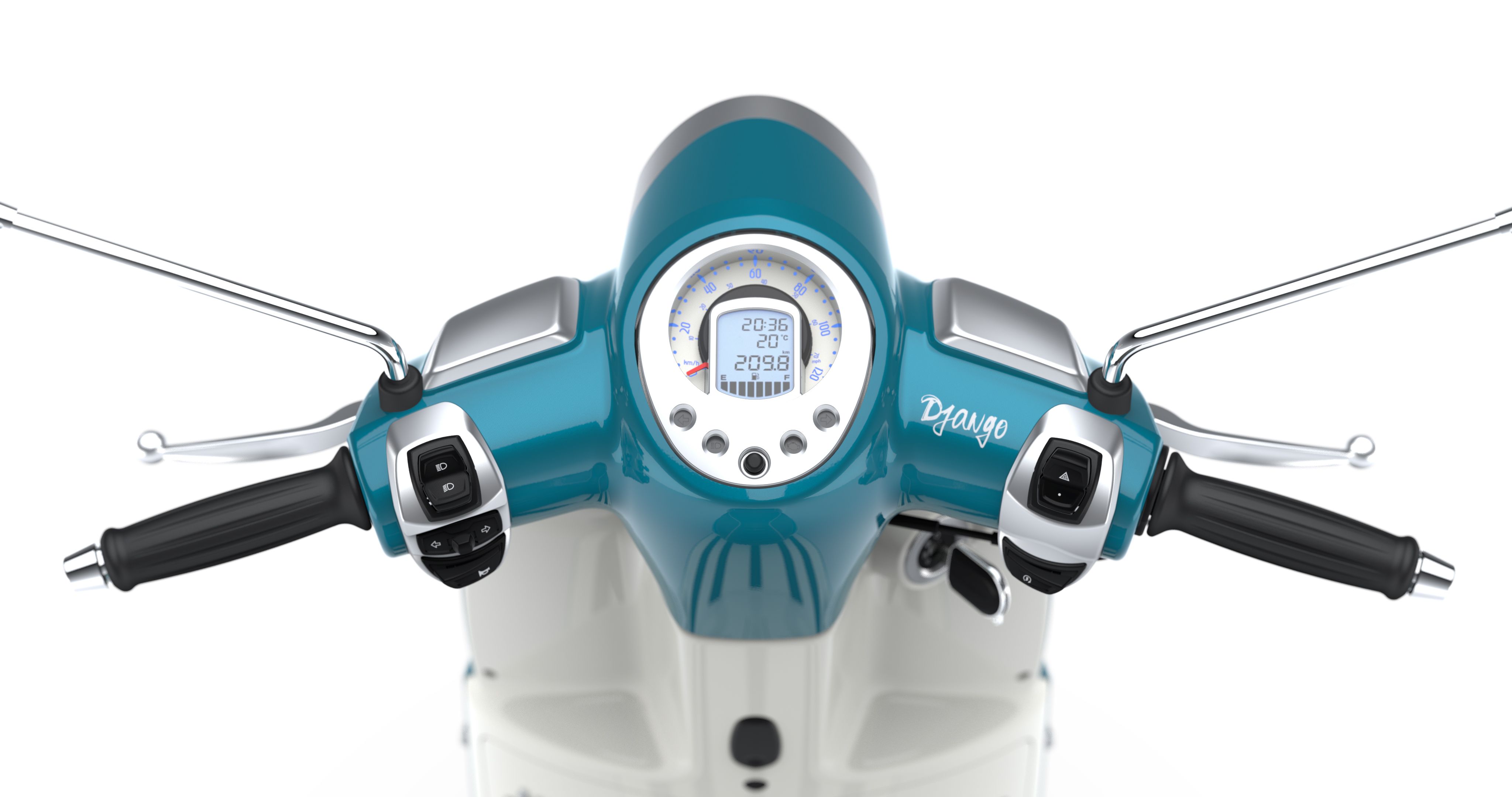 Peugeot Django Classic 125 Hot color