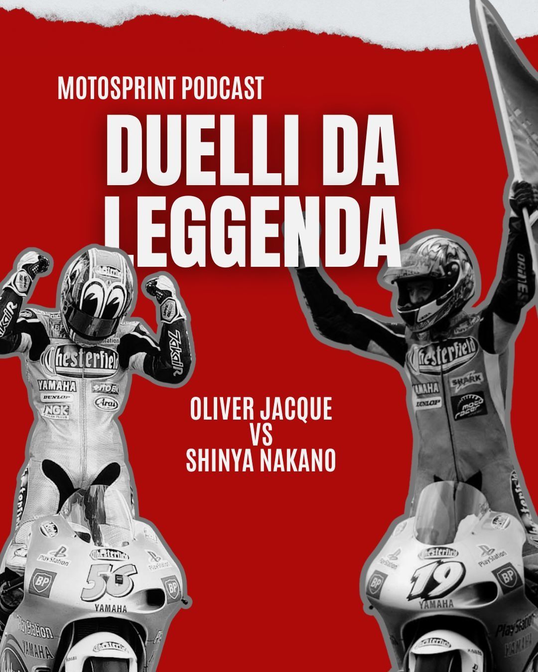 Duelli da Leggenda: Olivier Jacque VS Shinya Nakano | Motosprint Podcast